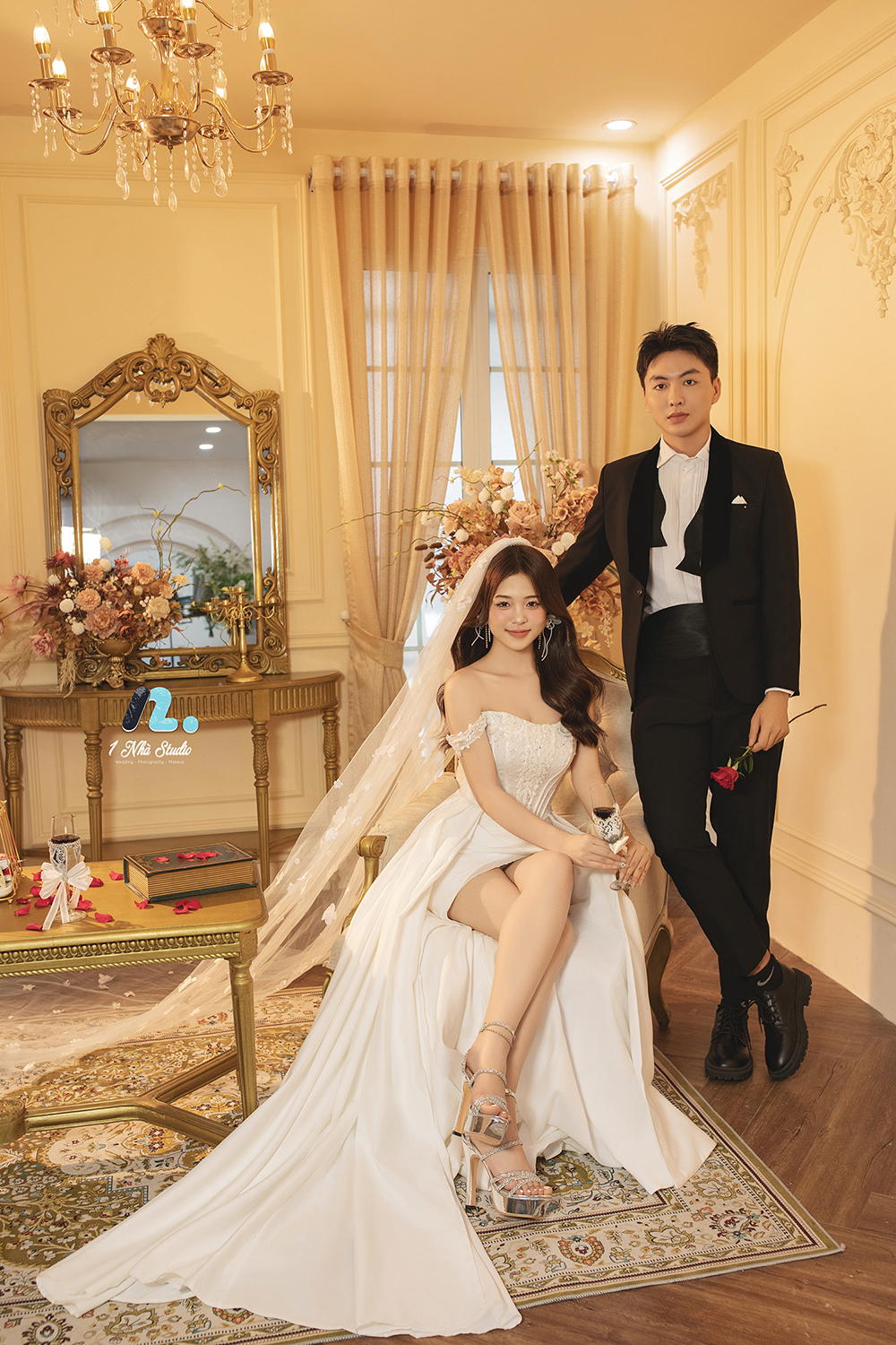 Bên trong khu chụp hình của Vũ Garden cũng được bố trí kỹ lưỡng