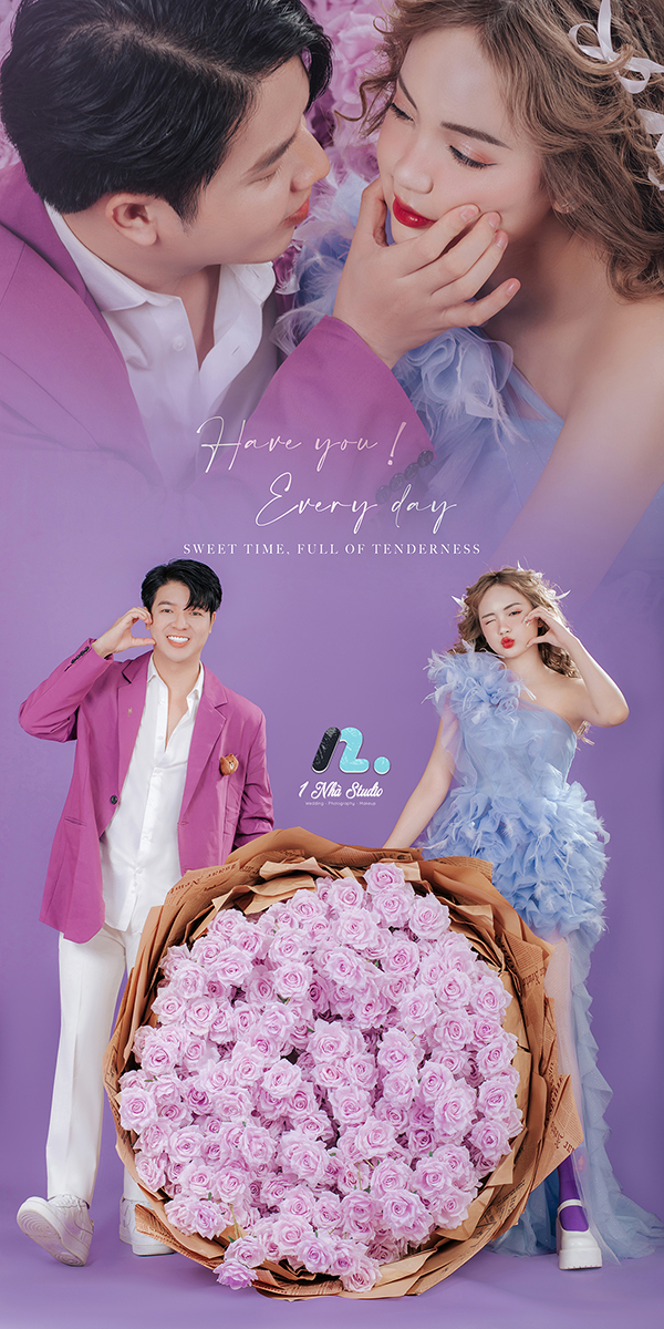 Ảnh cổng cưới phong cách Hàn Quốc với ánh sáng nhẹ nhàng